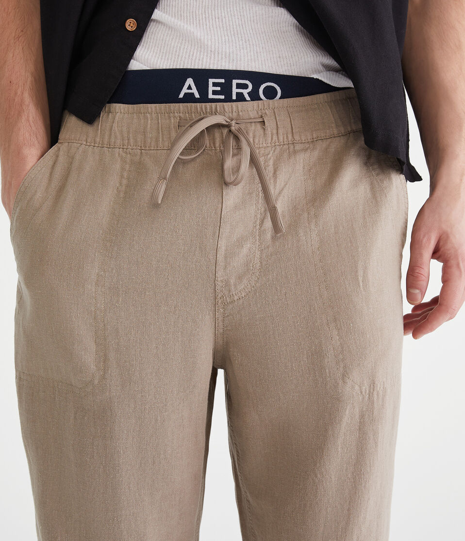 Drawstring Linen Pants