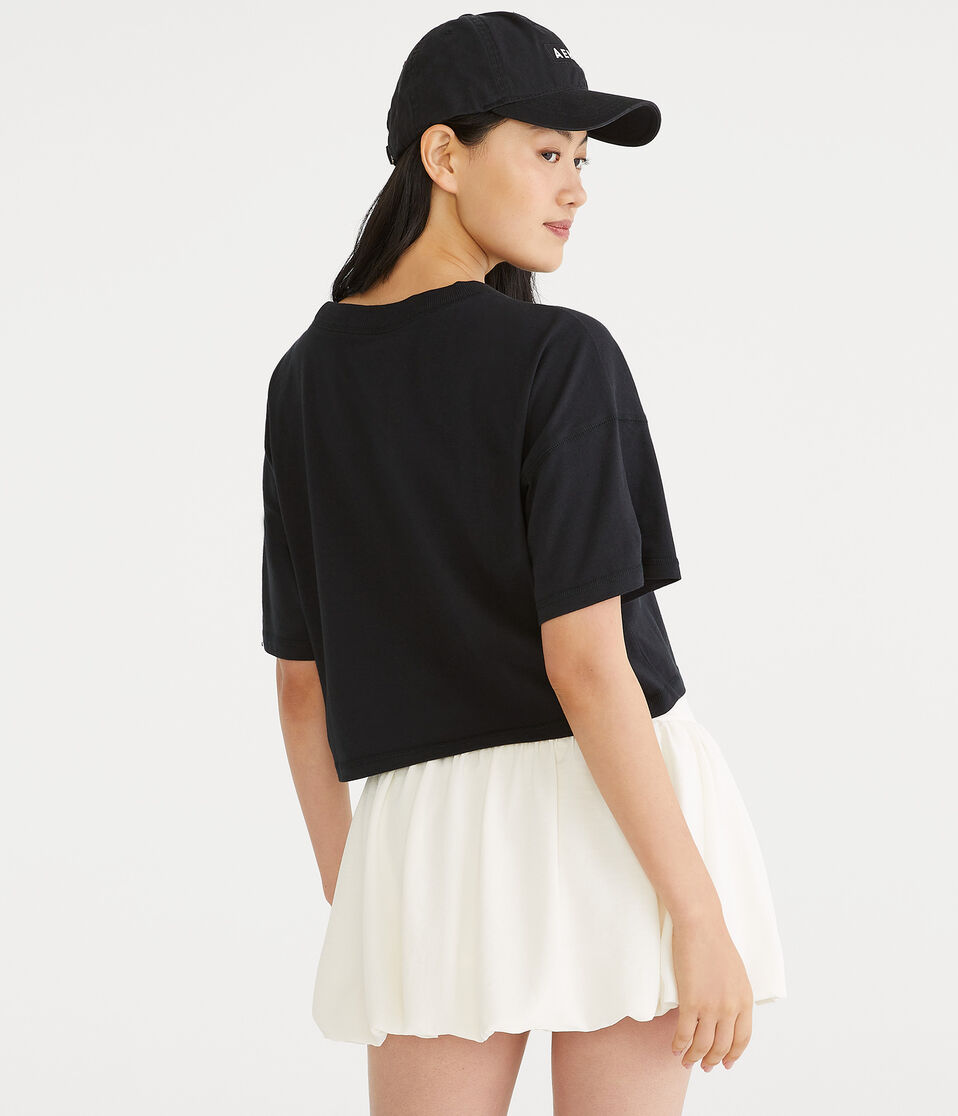 Louisiana State Cropped Boyfriend Graphic Tee
