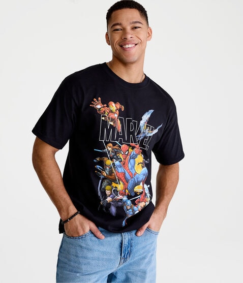 Marvel Superheroes Graphic Tee Marvel Superheroes Graphic Tee