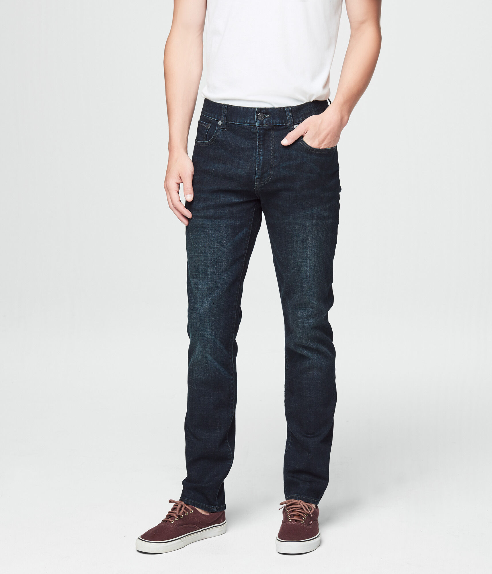 Skinny Indigo Green Dark Wash Reflex Jean