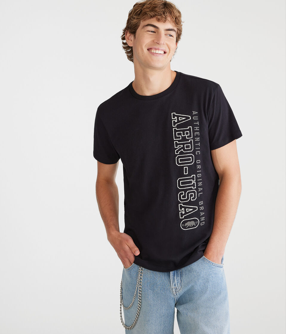 Aero-USA Bear Graphic Tee