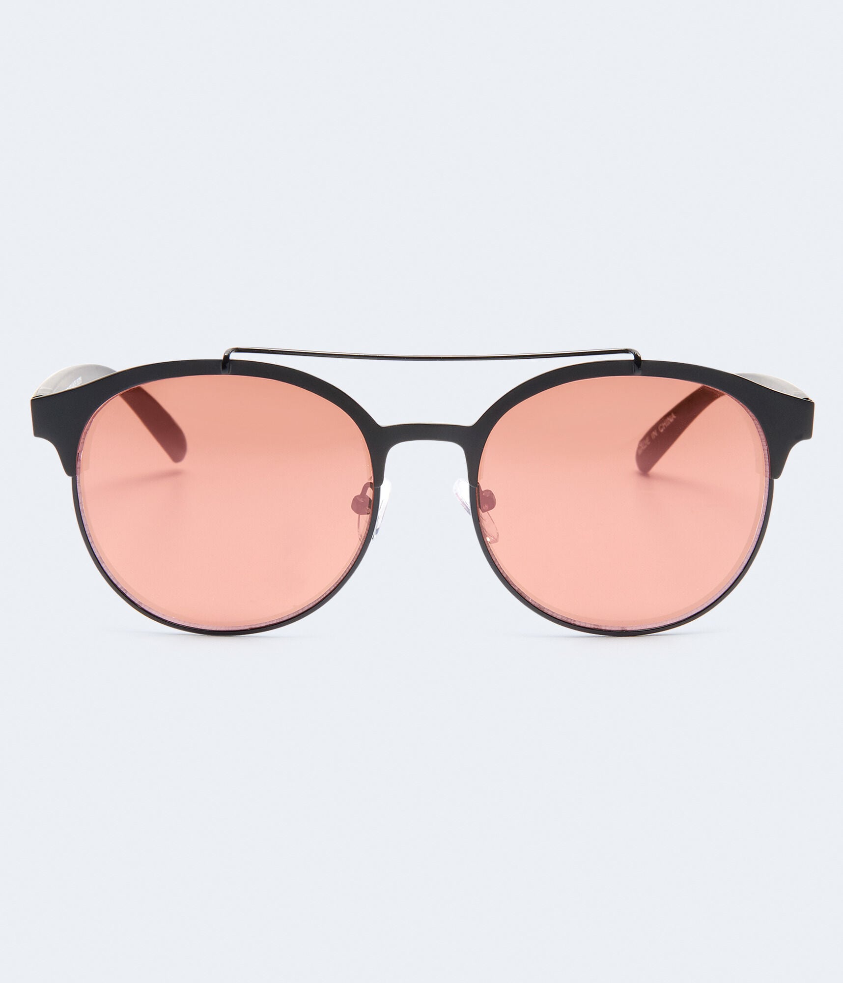 Round Colored Lens Sunglasses