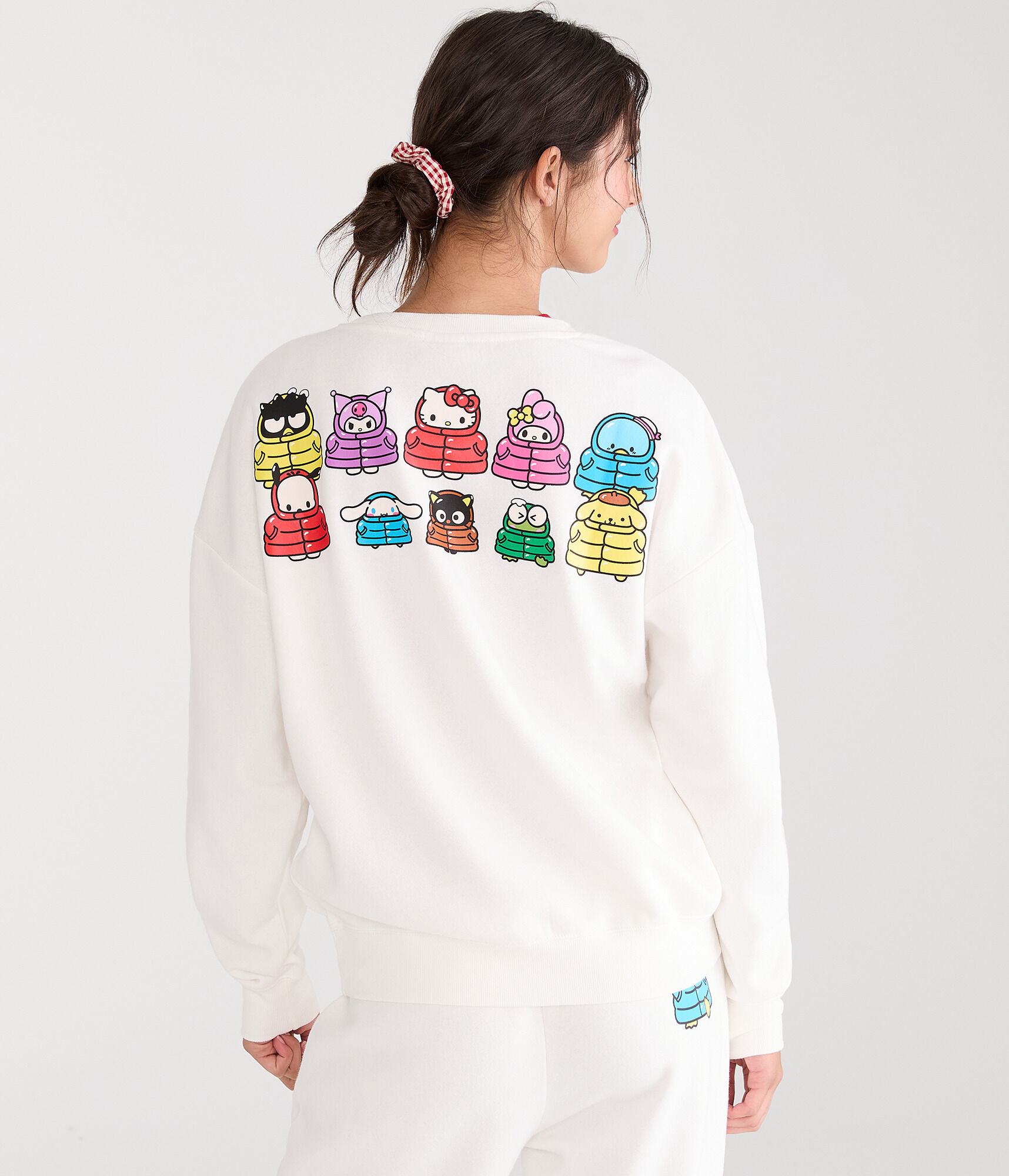 Hello Kitty and Friends | Aero Puffer Jacket Crew Sweatshirt