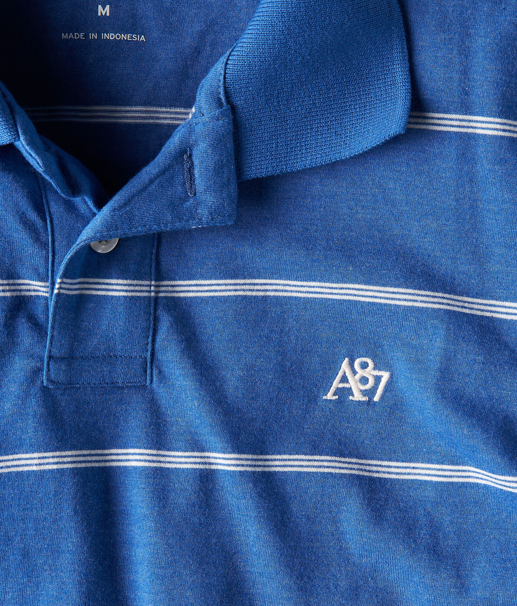 Thin Stripe Jersey Polo