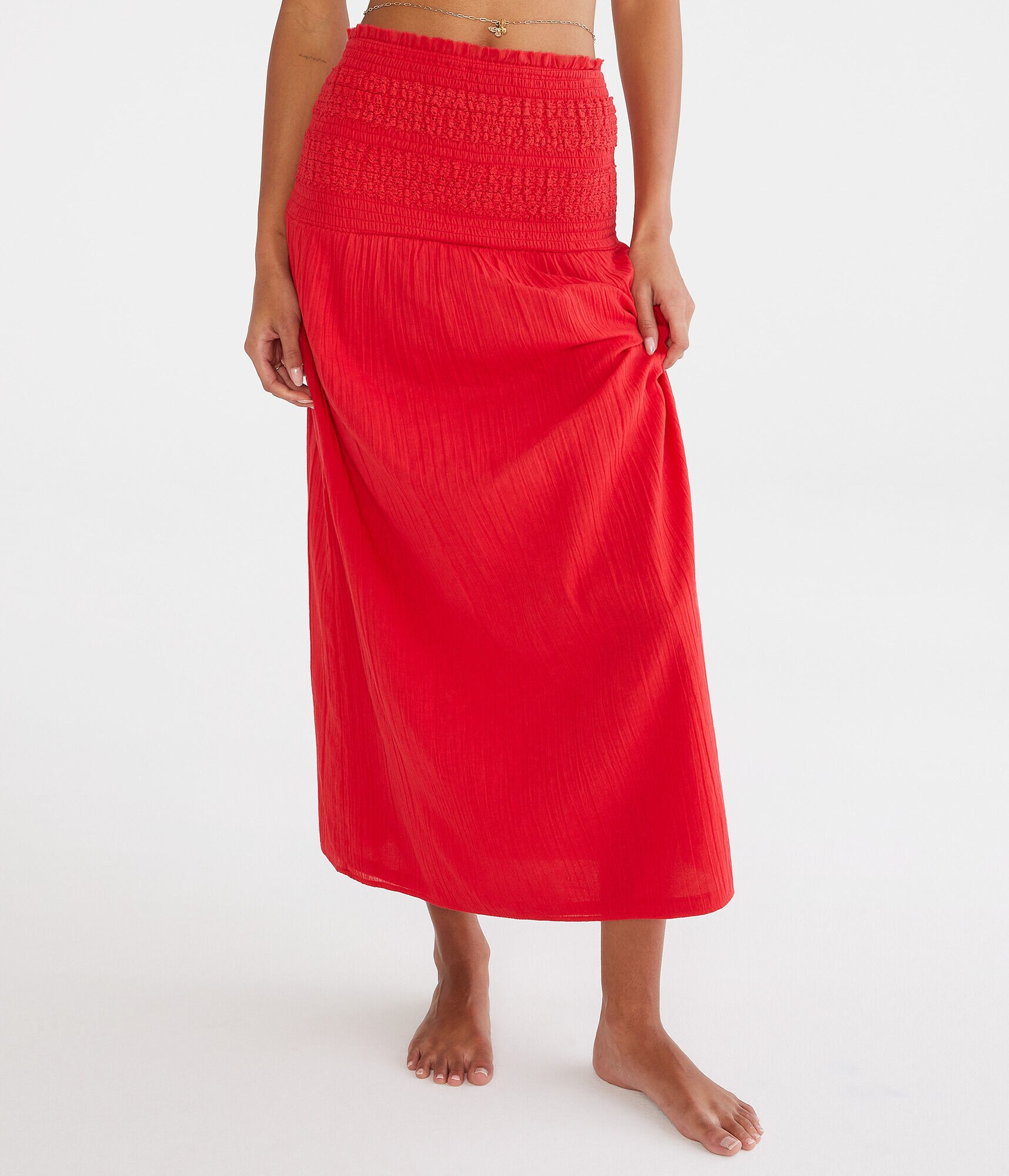 Solid Strapless Convertible Dress