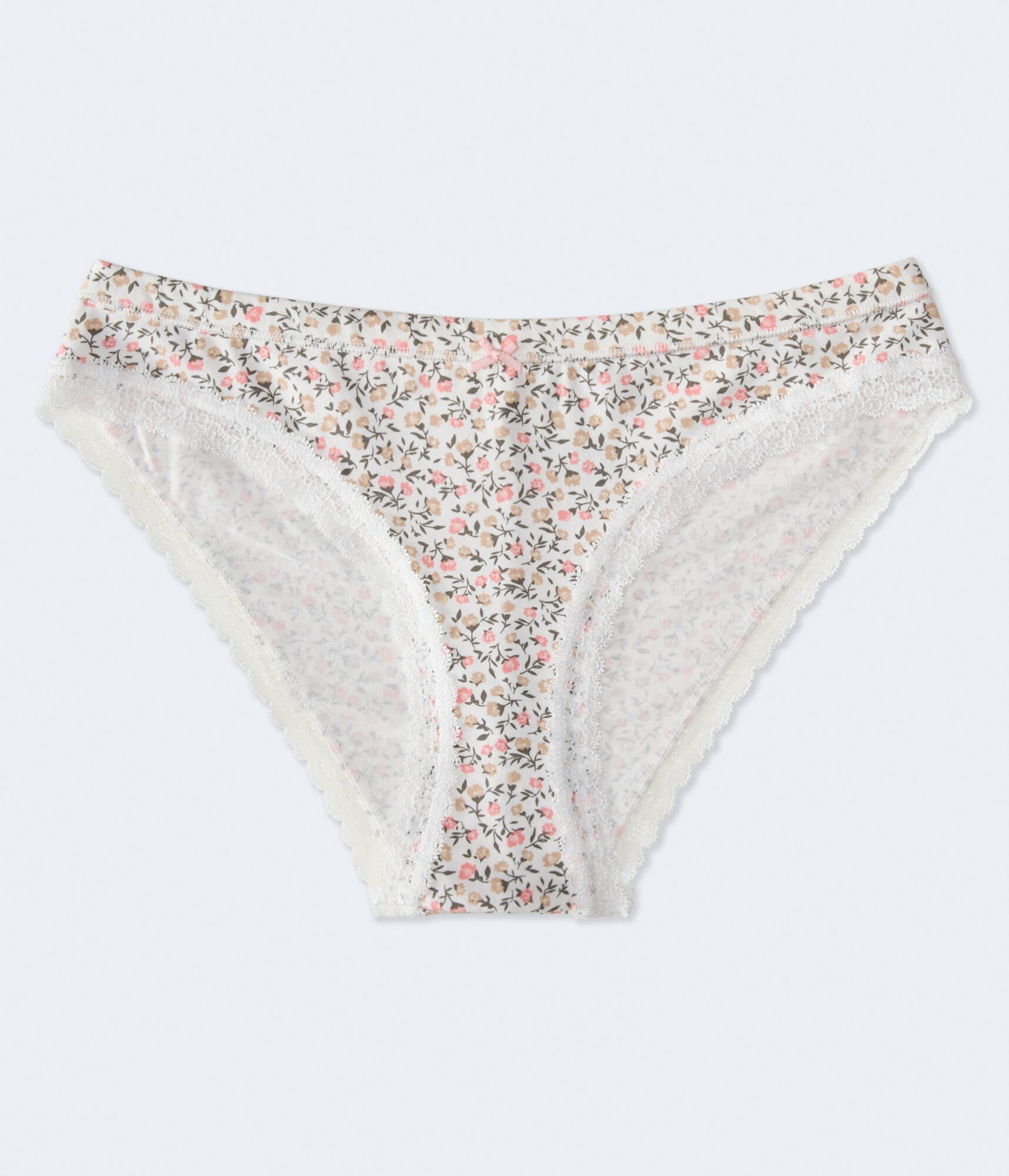 Floral High-Cut Cheeky