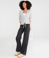 Low-Rise Baggy Wide Leg Seamed Jean