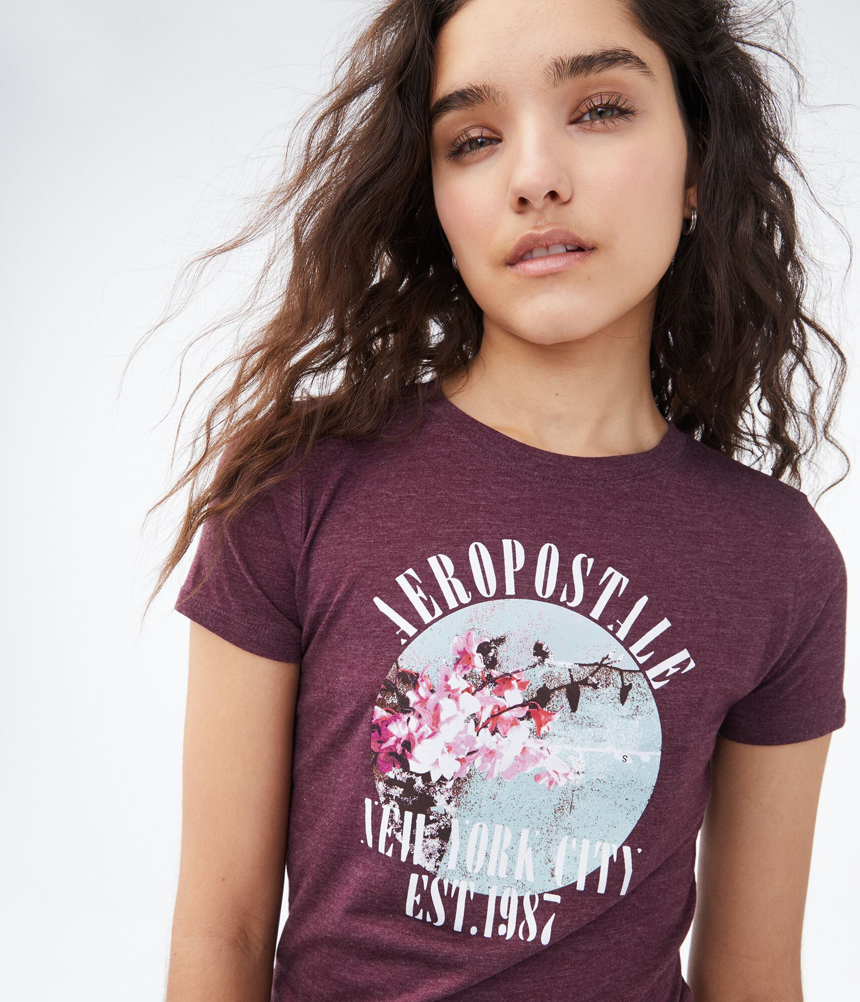 Aero NYC Cherry Blossom Graphic Tee