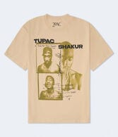 Tupac River Flows Forever Relaxed Graphic Tee