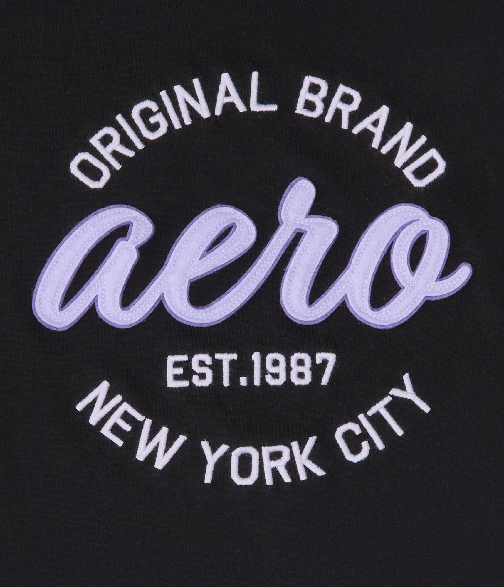 Aero Circle Appliqu&eacute; Graphic Tee