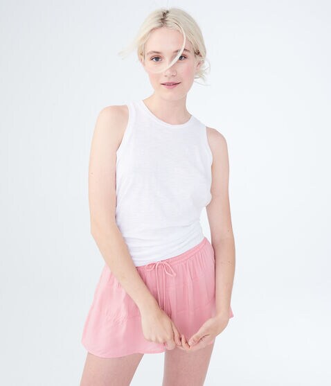 Solid Tie-Back Muscle Tank Solid Tie-Back Muscle Tank