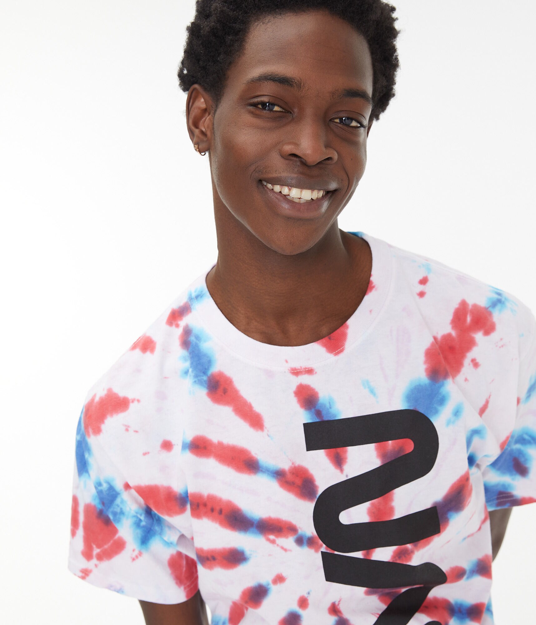 NASA Spiral Tie-Dye Graphic Tee***
