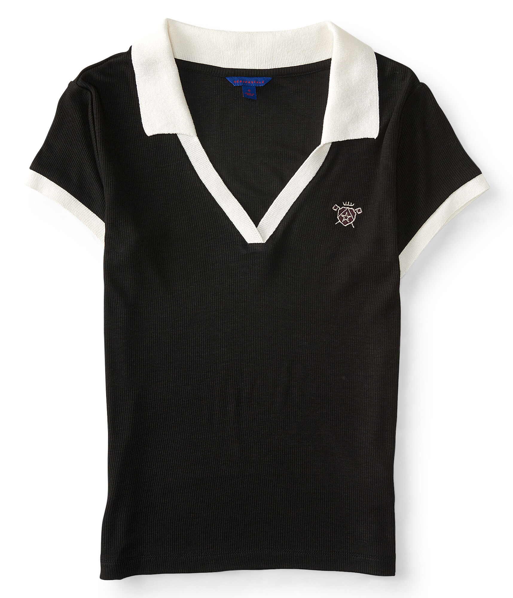 Shield Icon Throwback Jersey Polo