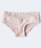 Lace-Trimmed Hipster