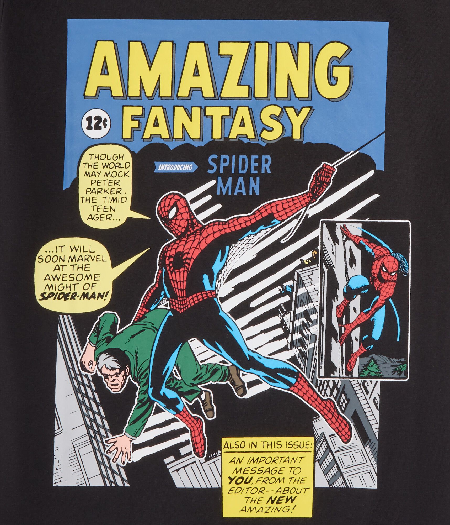 Spider-Man Amazing Fantasy Relaxed Graphic Tee