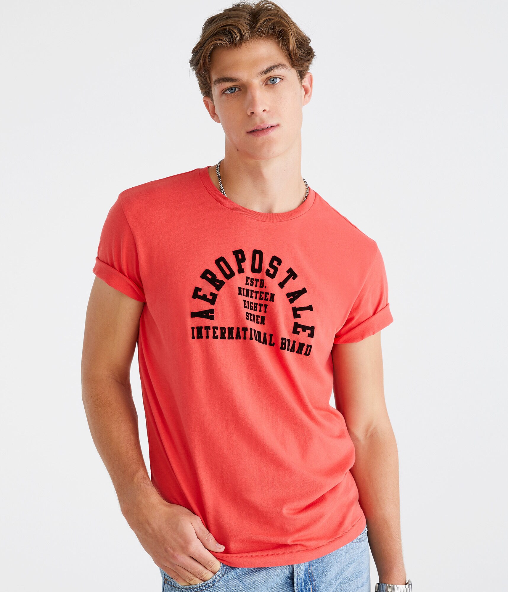 Aeropostale International Arch Graphic Tee