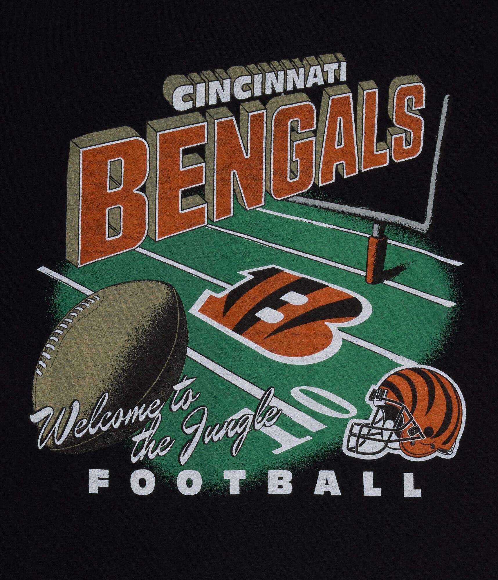 Cincinnati Bengals Field Goal Relaxed Graphic Tee