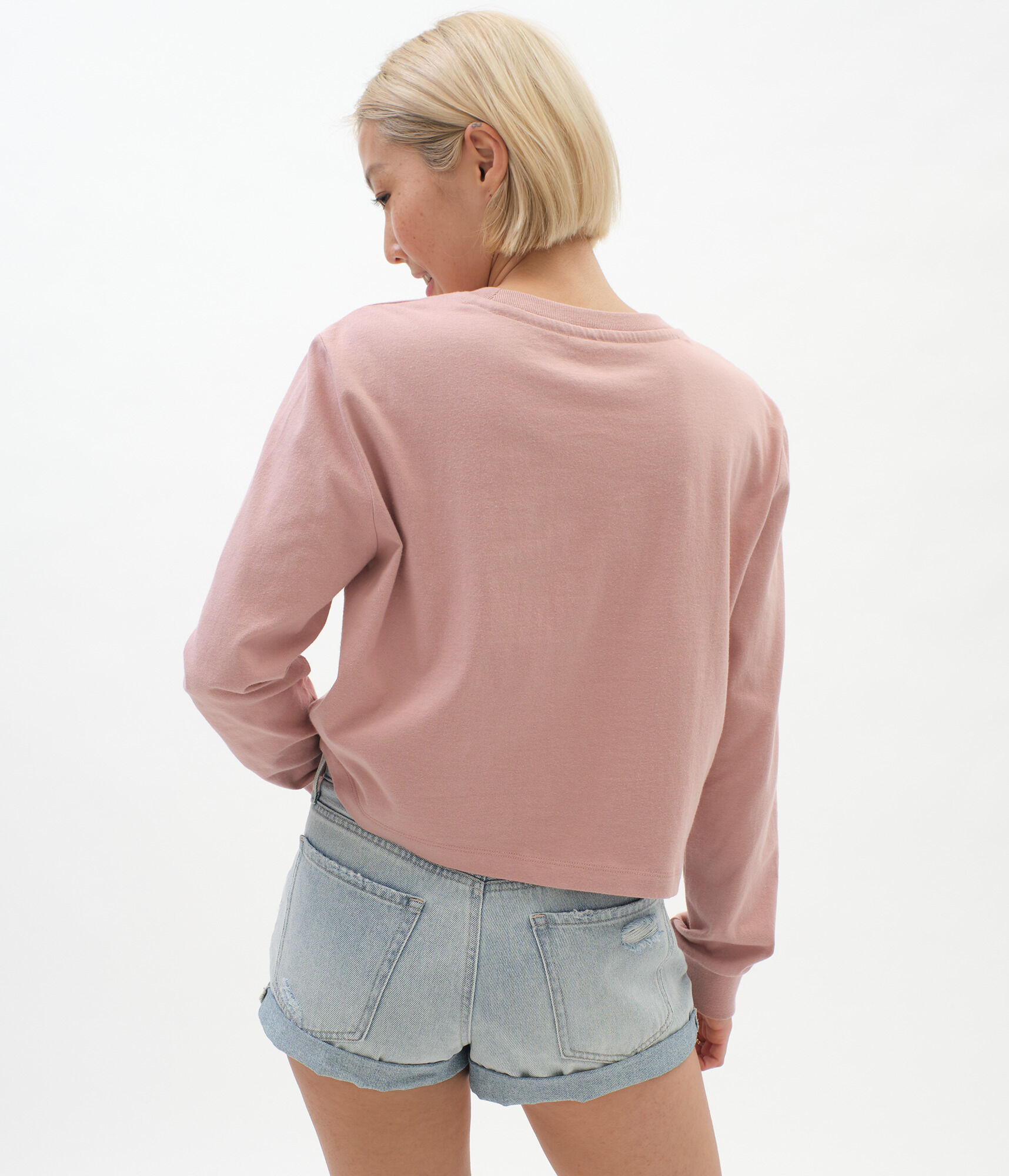 Long Sleeve Aeropostale New York Foil Graphic Tee***