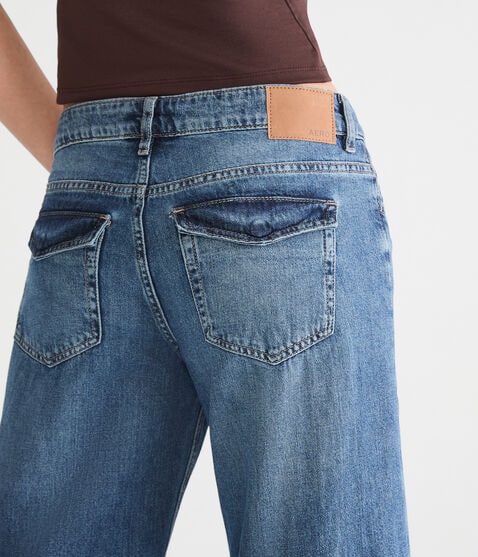Low-Rise Baggy Wide Leg Jean Low-Rise Baggy Wide Leg Jean