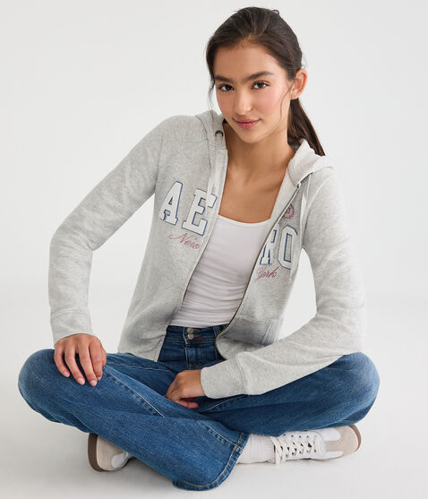 Aero New York Full-Zip Hoodie Aero New York Full-Zip Hoodie