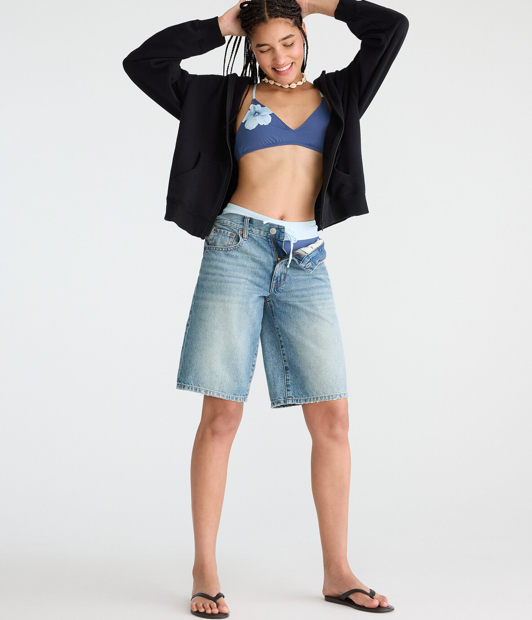 Cloud Soft Oversized Full-Zip Hoodie