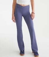 Buttery Soft Low-Rise Crossover Bootcut Leggings