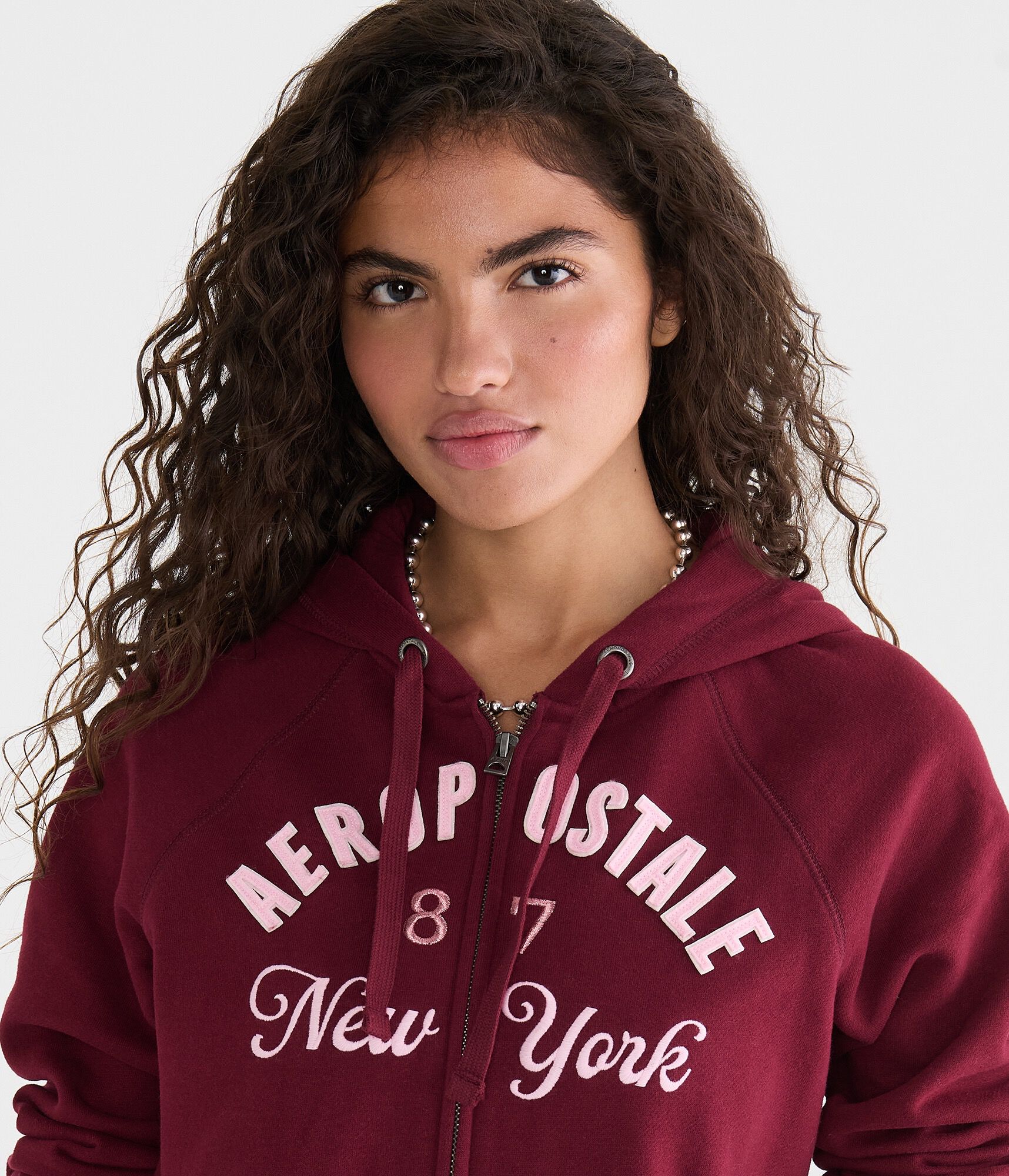 Aeropostale New York Full-Zip Hoodie