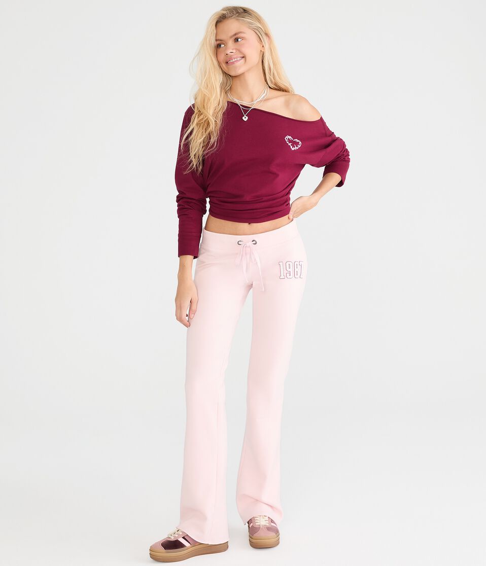 Aeropostale 1987 Fit & Flare Sweatpants