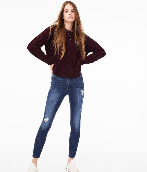 Chenille Cable Sweater Chenille Cable Sweater