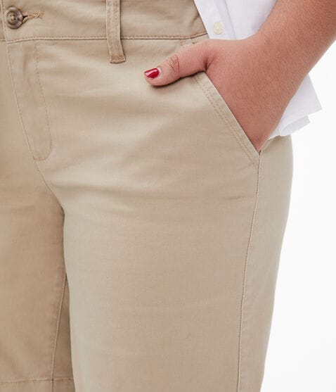 Curvy Uniform Bermuda Shorts Curvy Uniform Bermuda Shorts