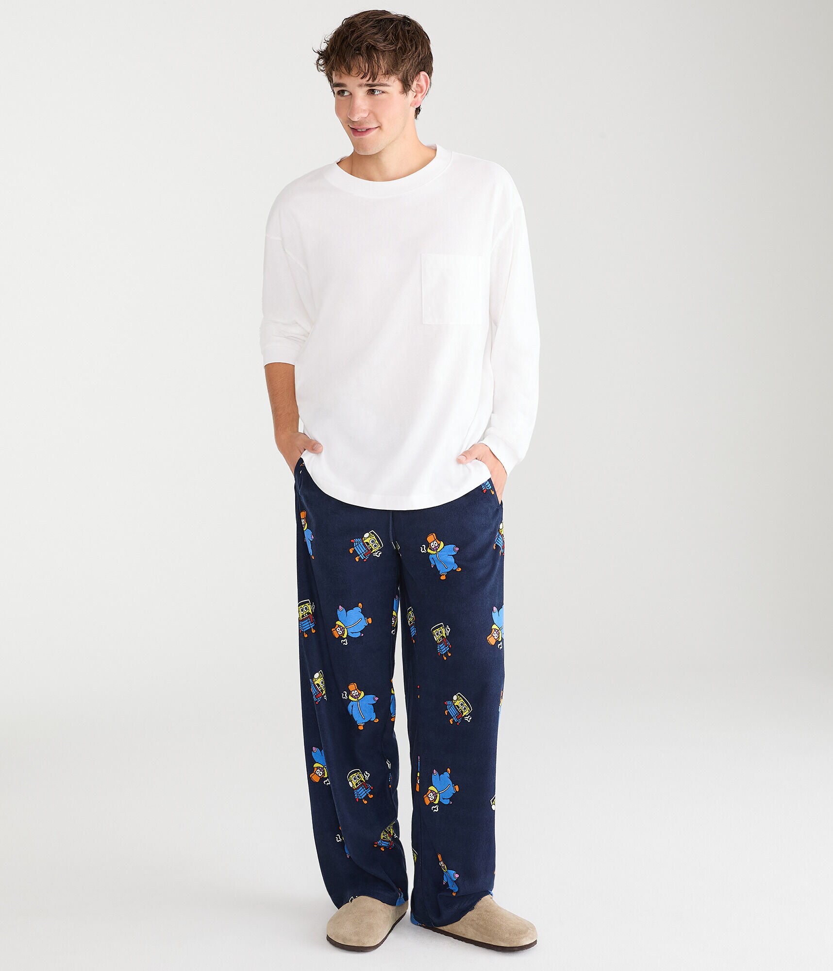 SpongeBob x Aero Chilly Microfleece Sleep Pants