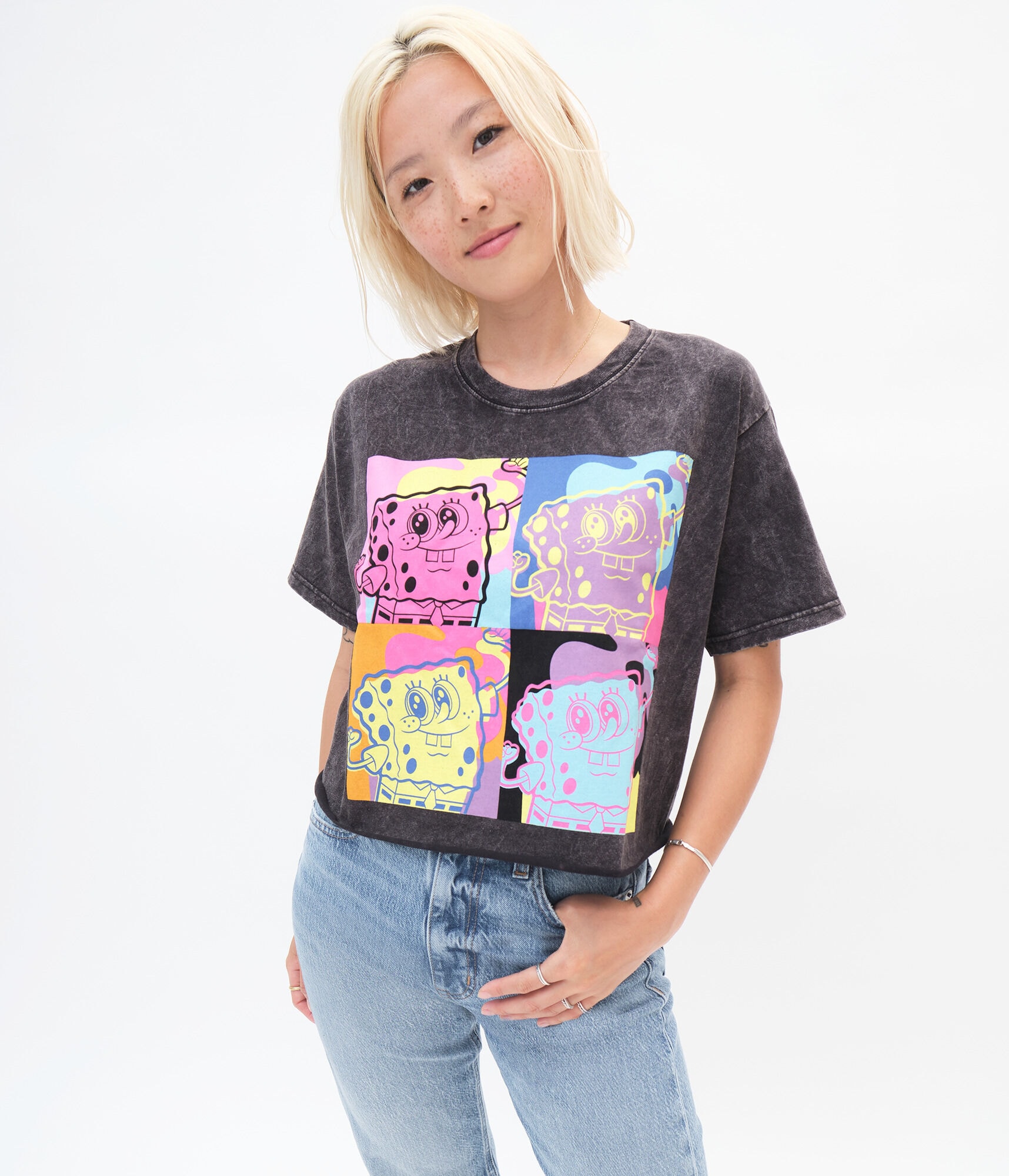SpongeBob Pop Art Graphic Tee