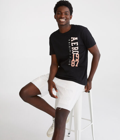 Aero Original NYC Appliqué Graphic Tee