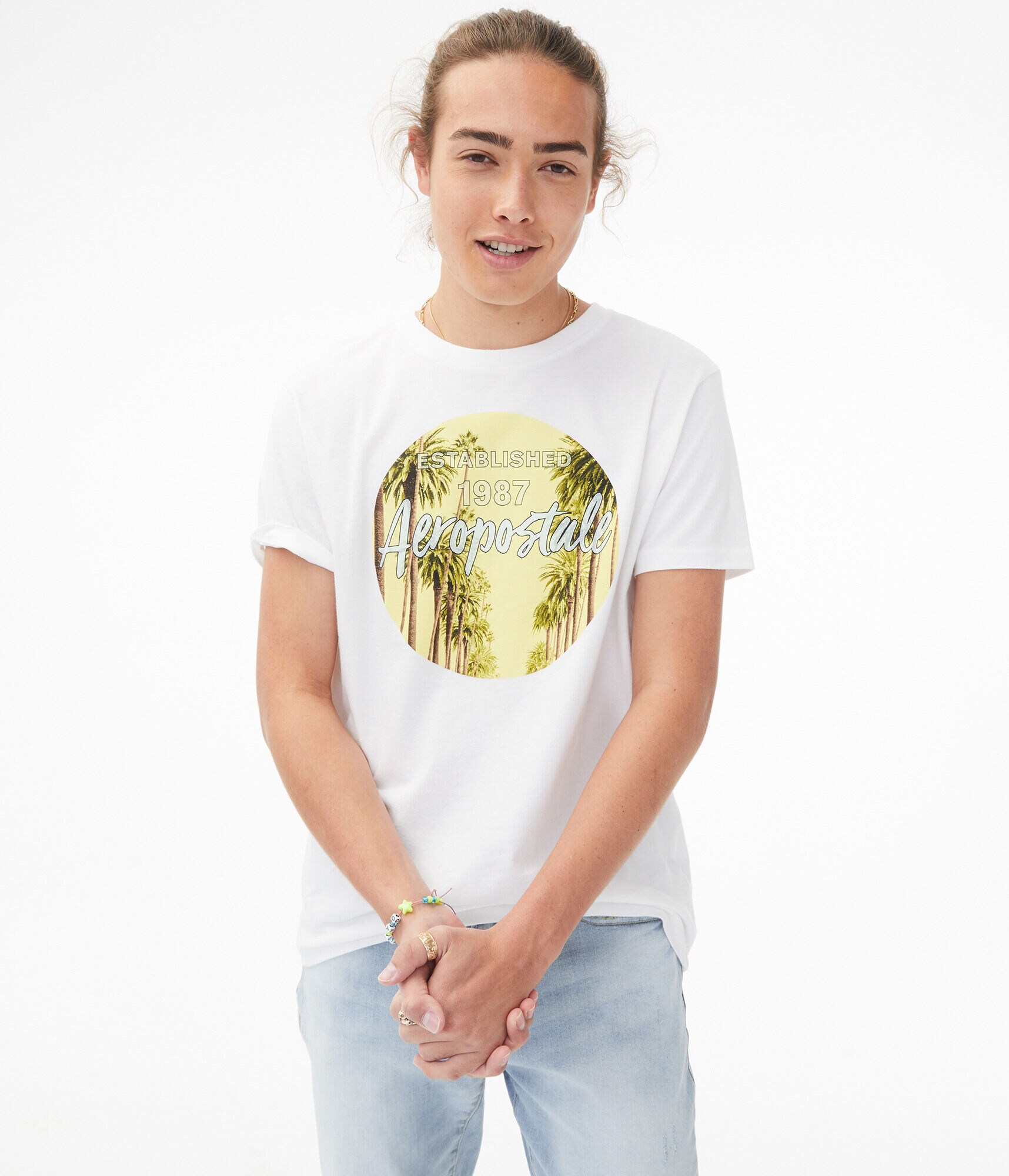 Palm Circle Logo Graphic Tee