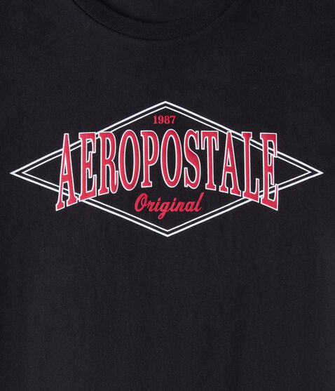 Aeropostale Diamond Logo Graphic Tee Aeropostale Diamond Logo Graphic Tee