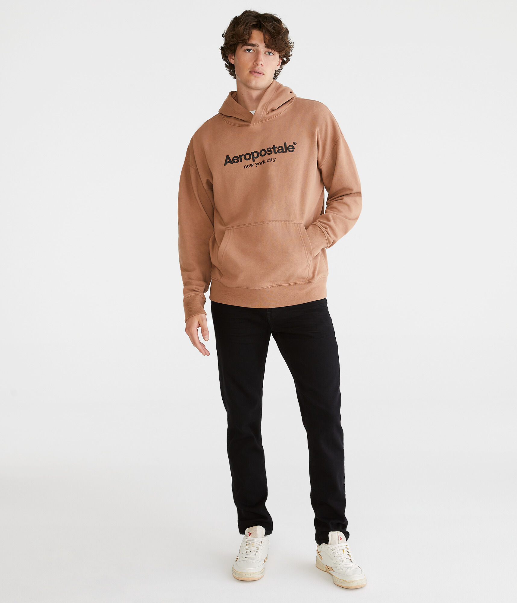 Aeropostale Logo Heritage Pullover Hoodie