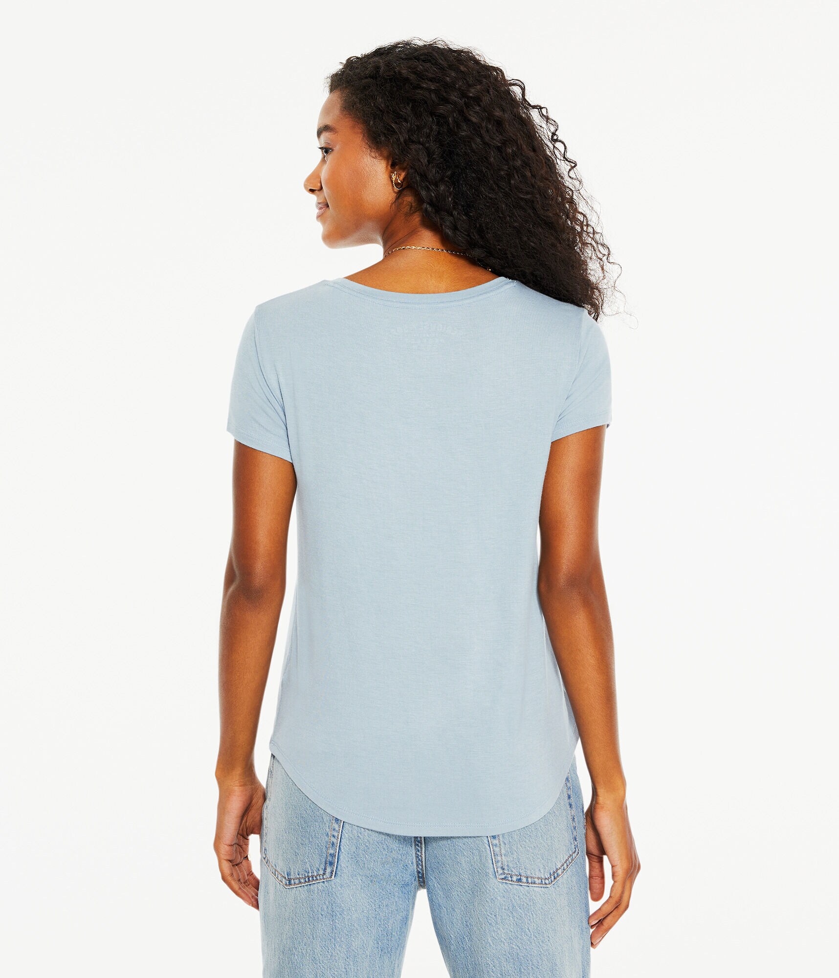 Seriously Soft Crew Pocket Tee
