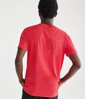 Aeropostale 87 Circle Appliqué Graphic Tee