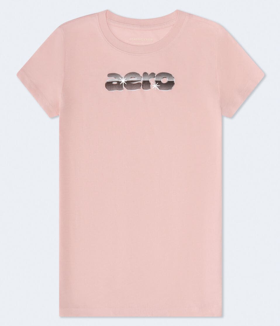 Aero Bubble Logo Foil Graphic Tee