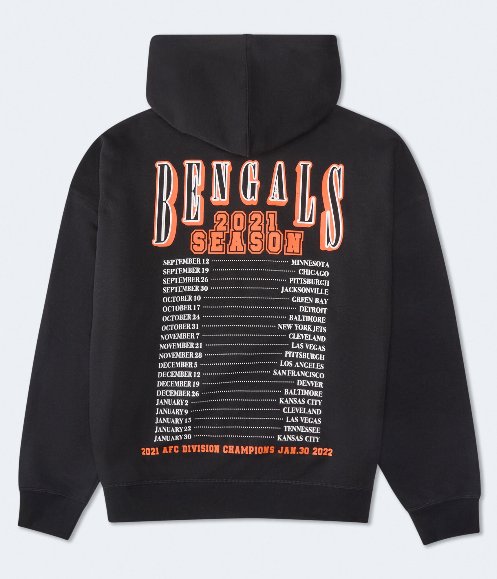 Cincinnati Bengals 2021 Season Pullover Hoodie