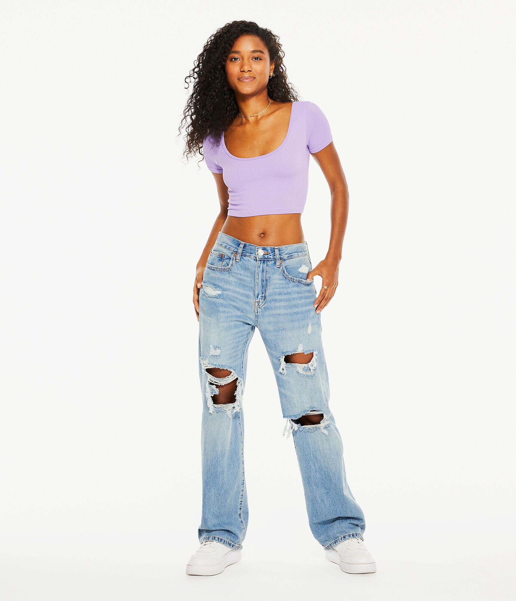 Seamless Cropped Ballet Top