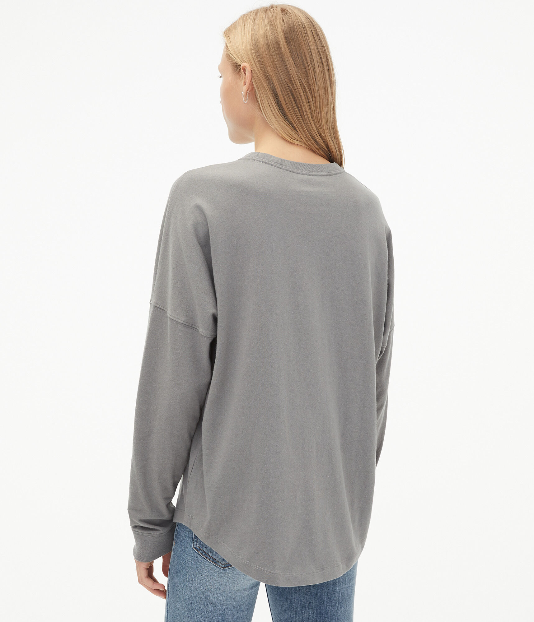 Long Sleeve Aero New York Boyfriend Graphic Tee