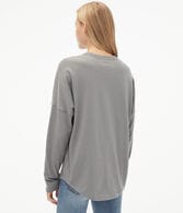 Long Sleeve Aero New York Boyfriend Graphic Tee