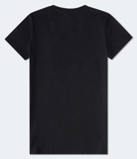 Aeropostale Rose Appliqué Graphic Tee Aeropostale Rose Appliqué Graphic Tee
