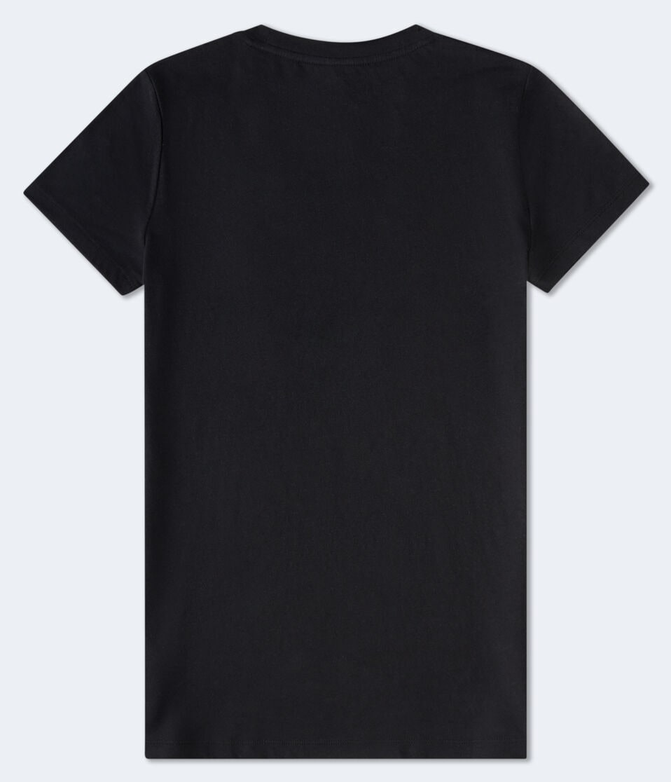 Aeropostale Rose Appliqué Graphic Tee