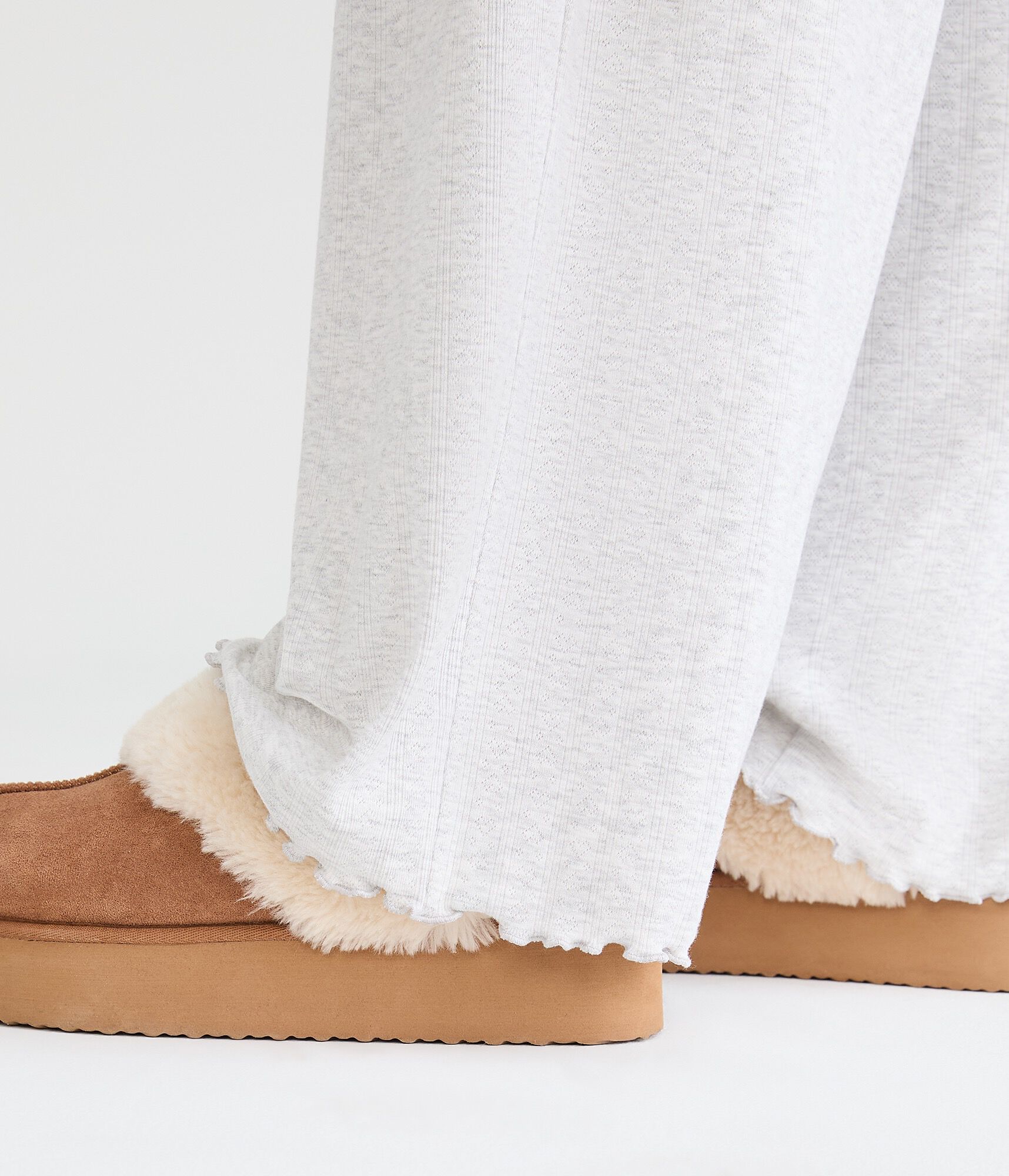 Pointelle Knit Sleep Pants