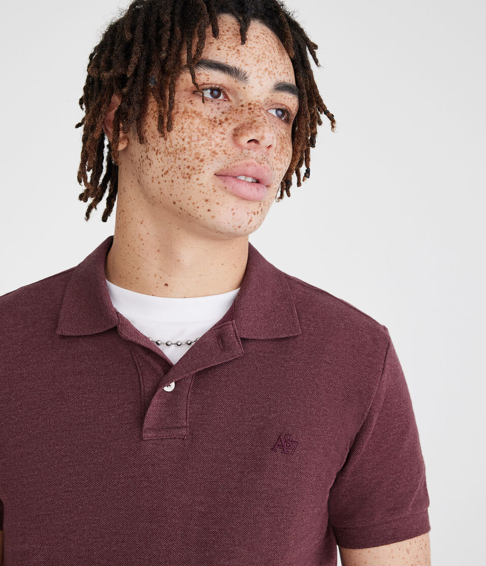 Tonal A87 Logo Piqué Polo