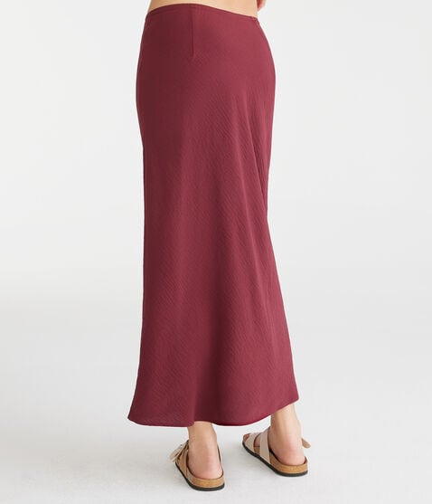 Solid Midi Skirt Solid Midi Skirt
