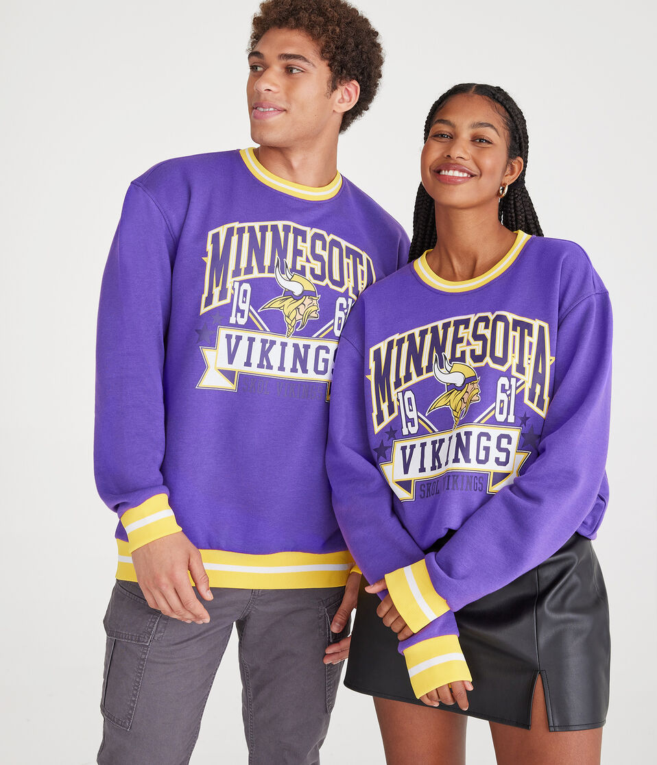 Minnesota Vikings Crew Sweatshirt