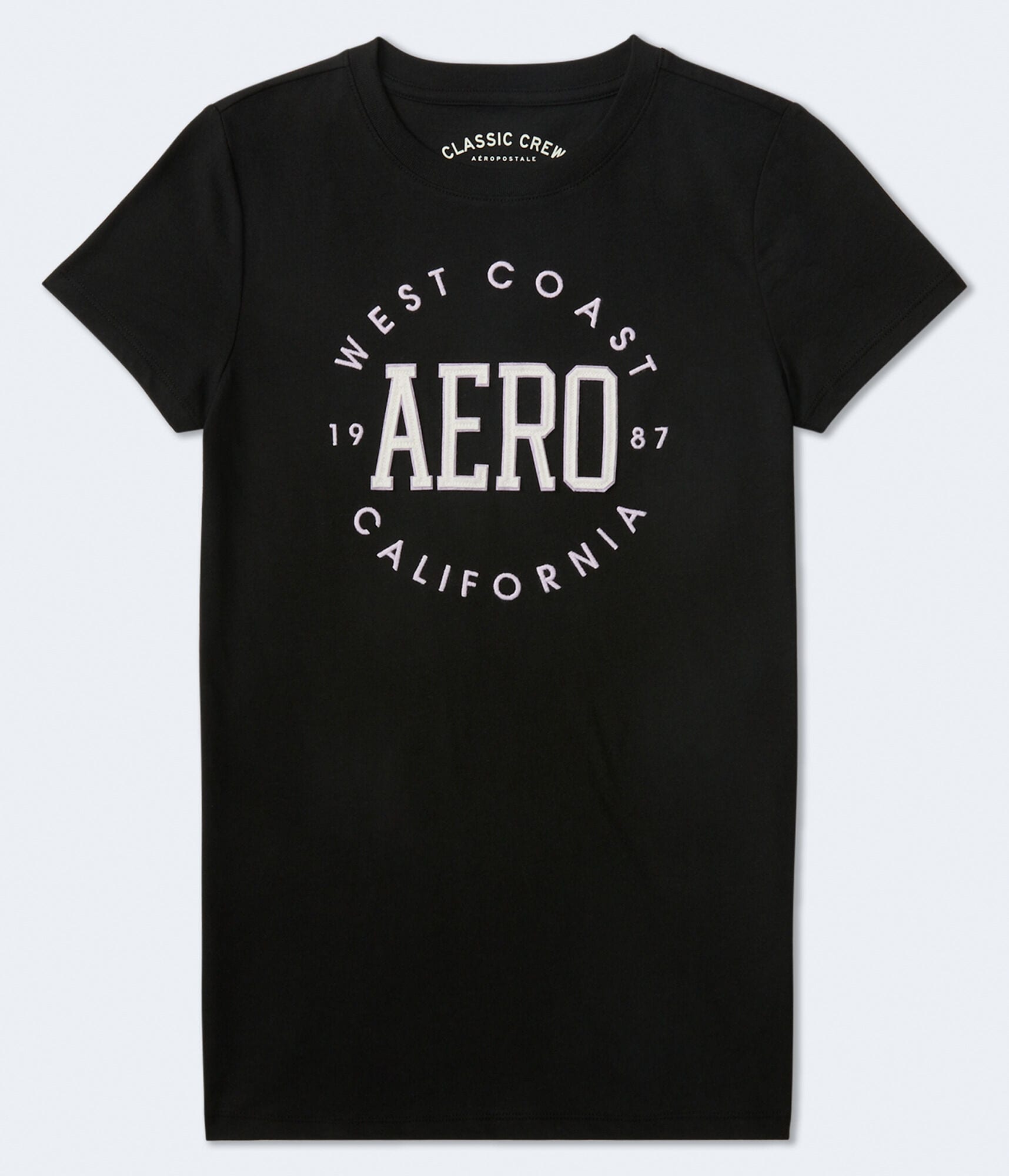Aero West Coast Appliqu&eacute; Graphic Tee